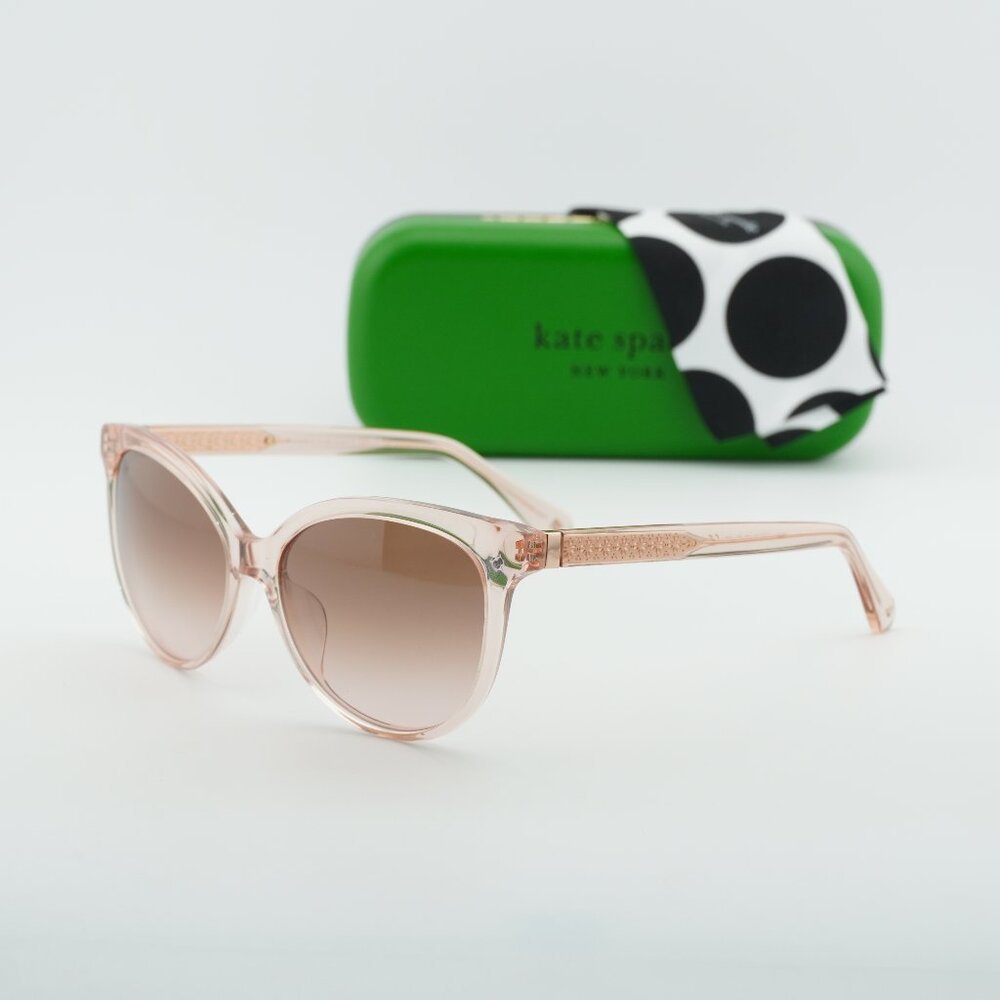 Kate Spade KINSLEY/F/S 02T3 M2 Cat Eye Sunglasses - Beige/Brown